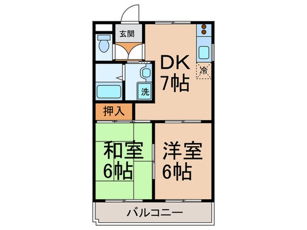 ロイヤルシャト－３の物件間取画像